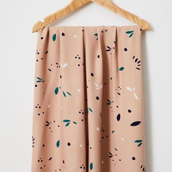 mind the Maker - ECOVERO™ Viskose - Vera Crepe - Petal - Rose